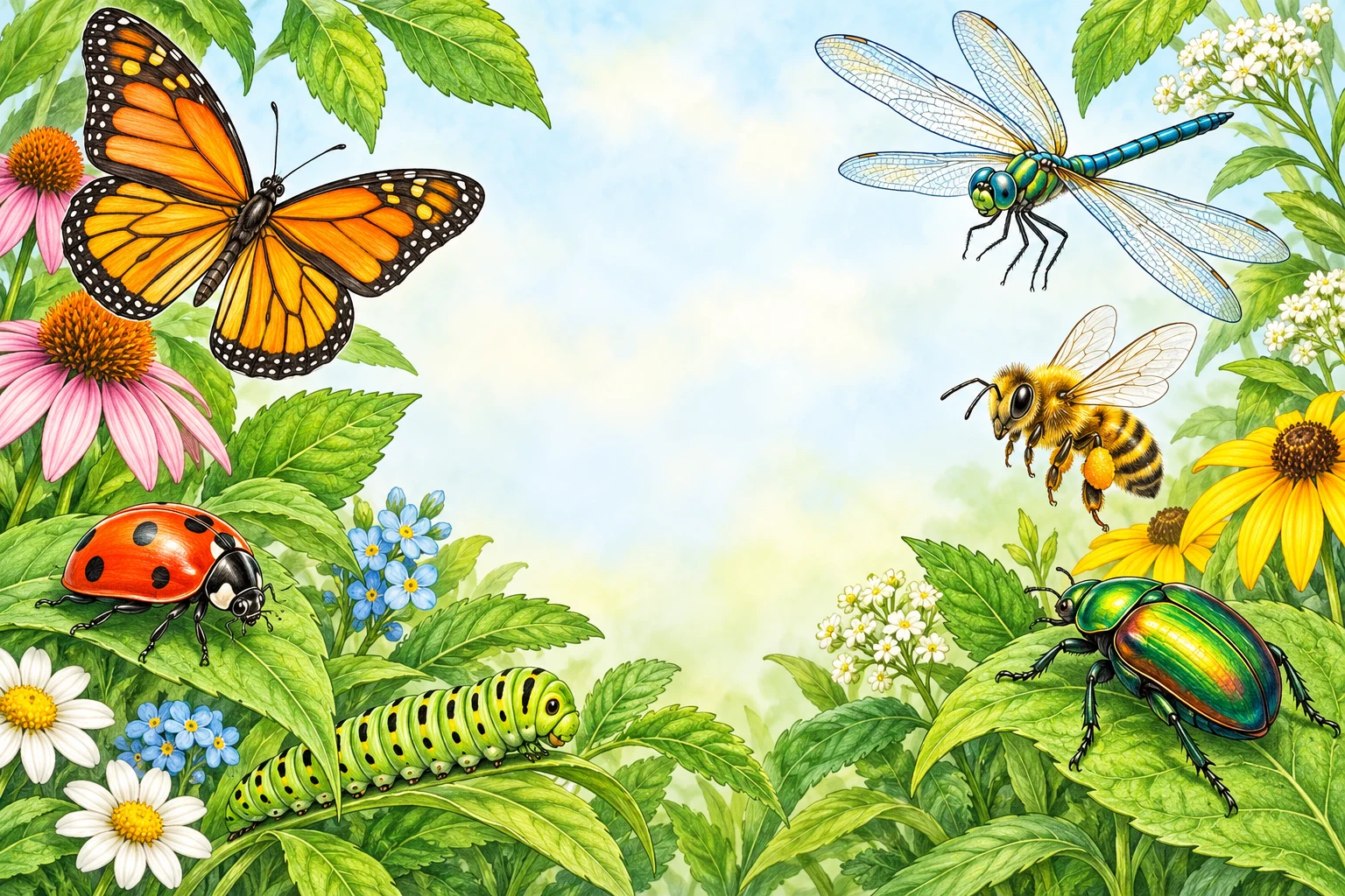 Coleção de Insetos e Bichinhos - 12 Fascinantes Criaturas Rastejantes