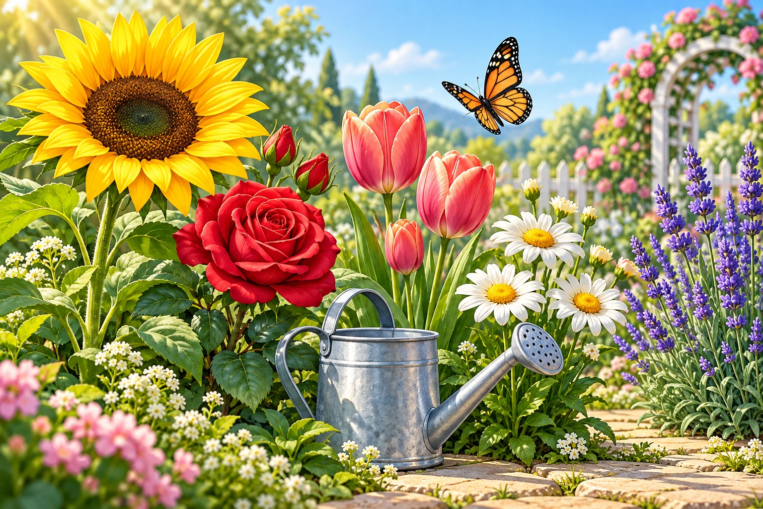 Coleção de Flores Lindas - 12 Maravilhas Floridas
