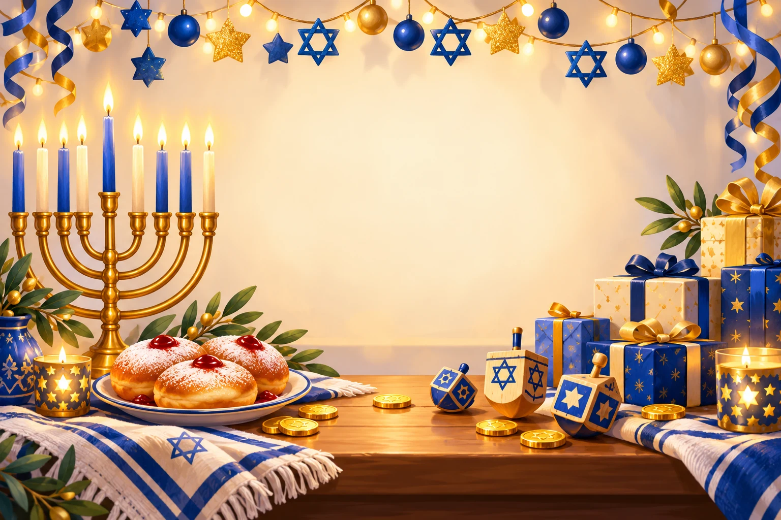 Hanukkah - Coleção do Festival das Luzes