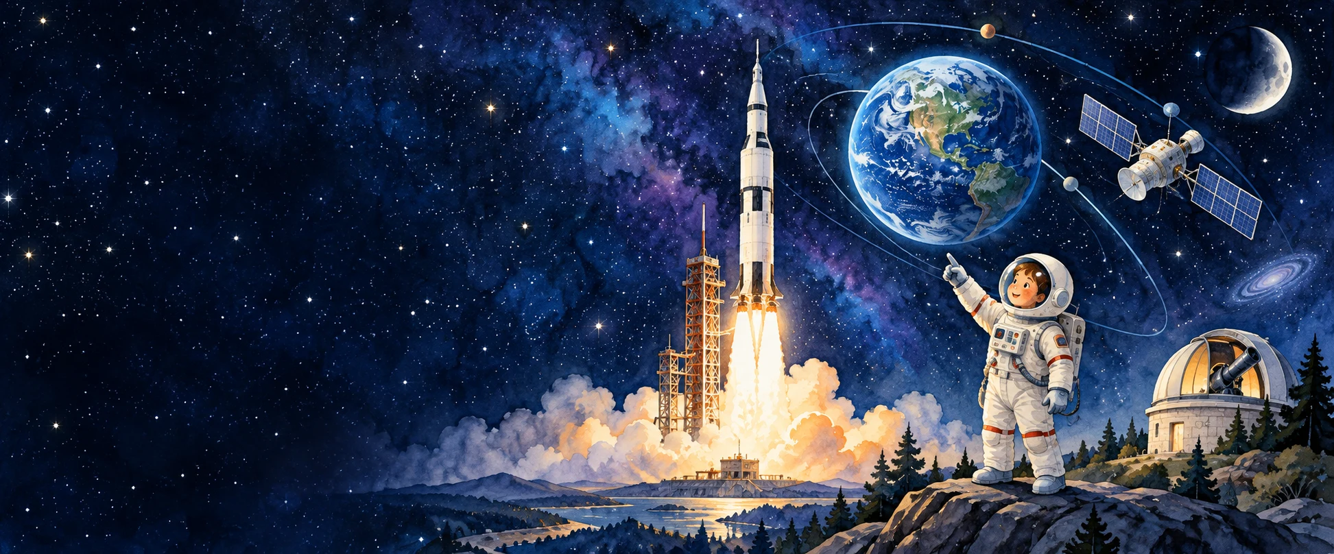Space & Flight Coloring Collection - 30 Educational Pages